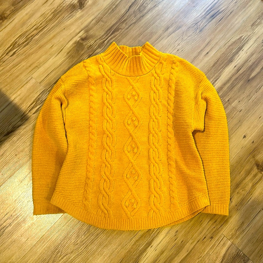 Yellow Cat & Jack sweater.